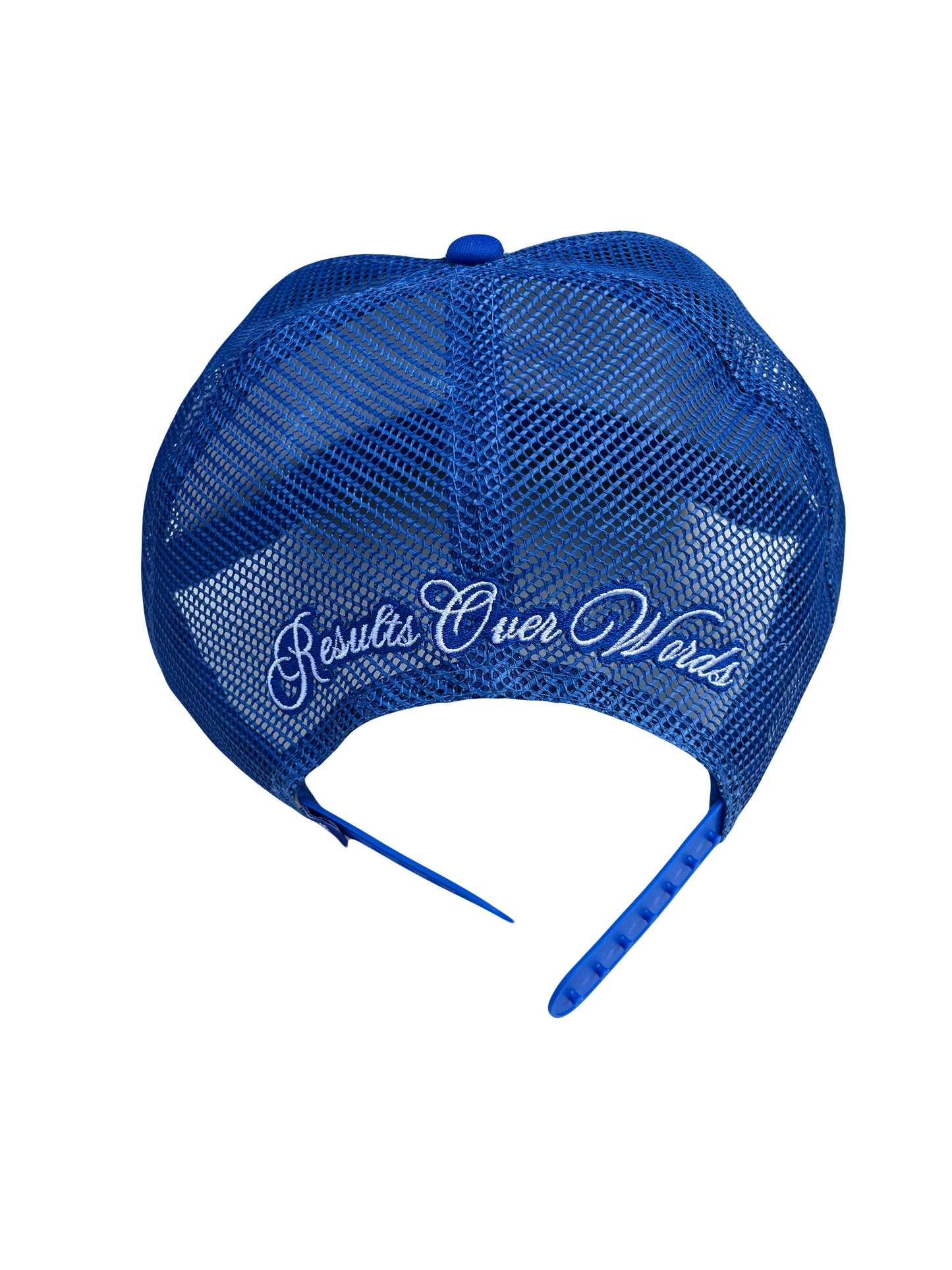 “DO MORE TALK LESS!” TRUCKER - BLUE/WHITE